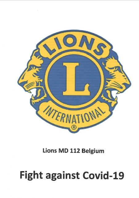 Lions Belgium Overhandiging van FFP2 mondmaskers aan woonzorgcentra door Lions Hasselt