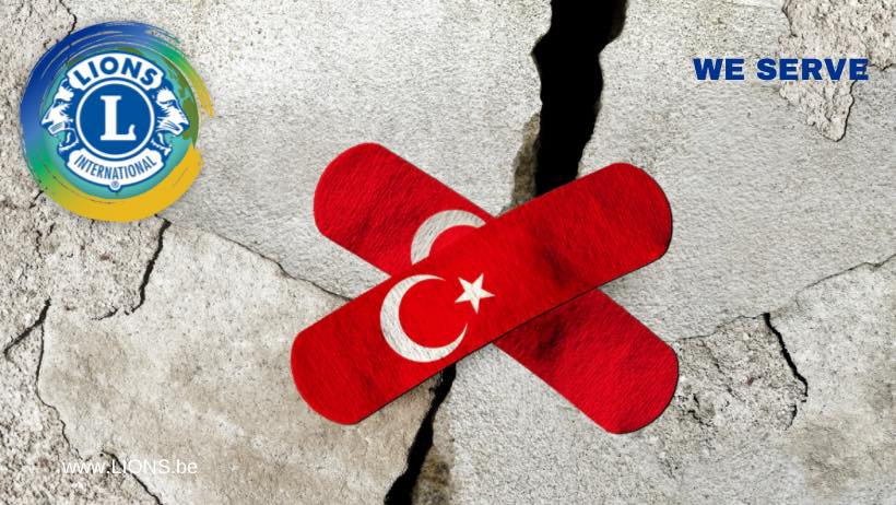 Lions Belgium Tremblement de terre en Turquie et en Syrie